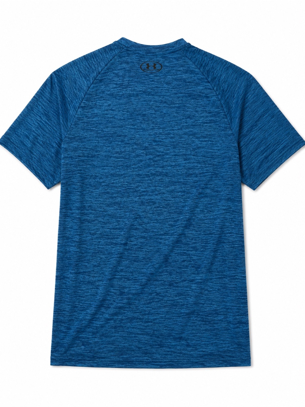 Under Armour Mens Tech Tee Blue Heather Performance Short Sleeve Shirt Small - Picture 2 of 3